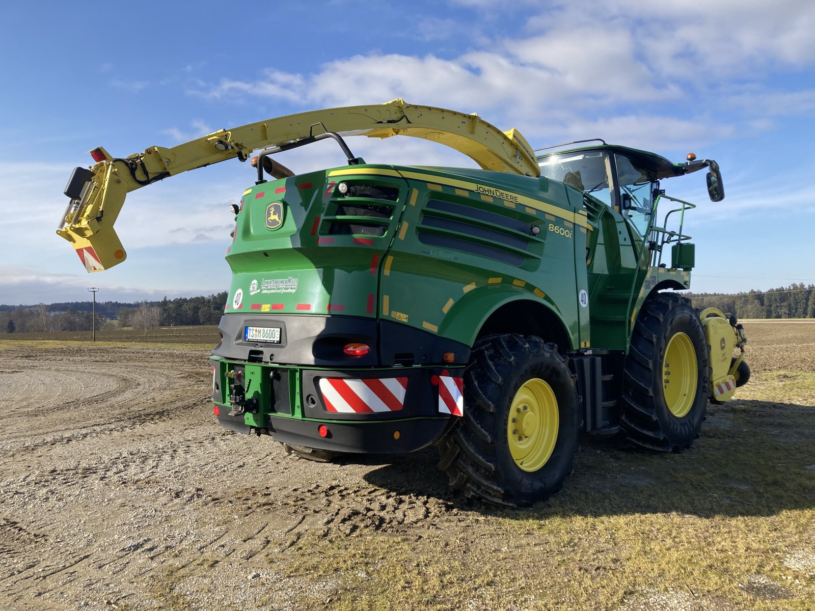 Feldhäcksler Türe ait John Deere 8600i, Gebrauchtmaschine içinde Tittmoning (resim 4)