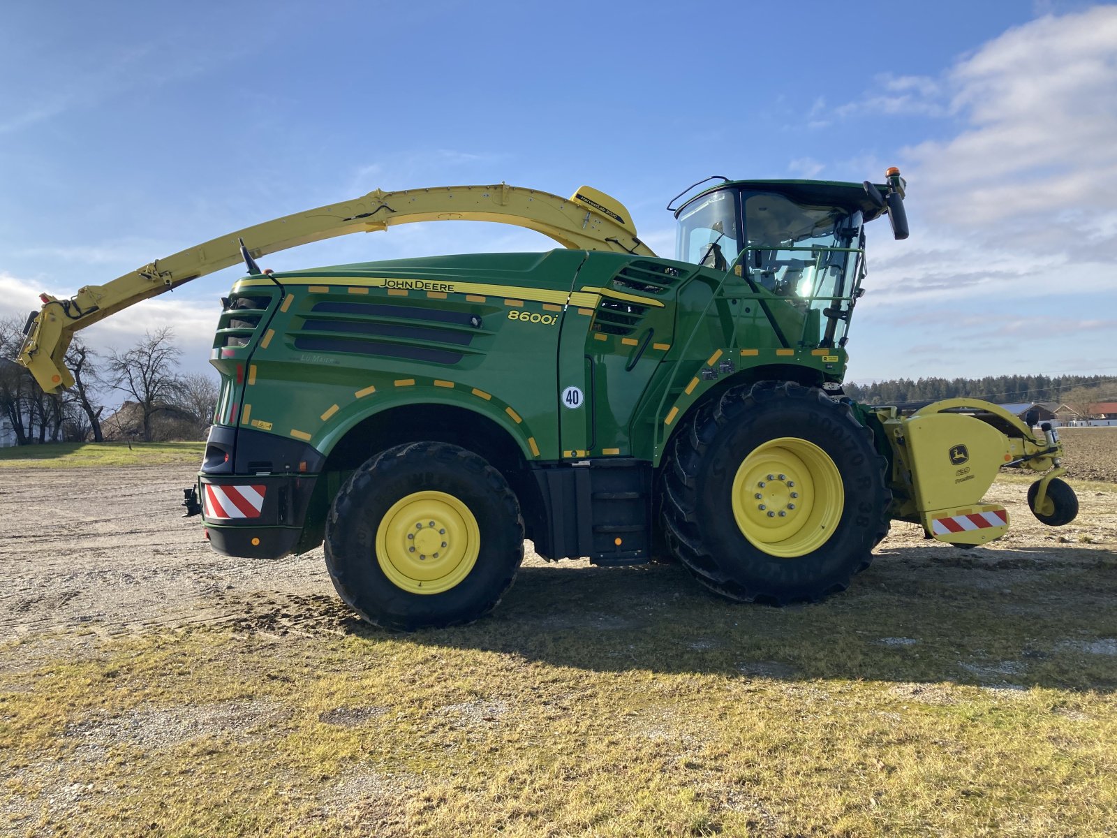 Feldhäcksler Türe ait John Deere 8600i, Gebrauchtmaschine içinde Tittmoning (resim 5)