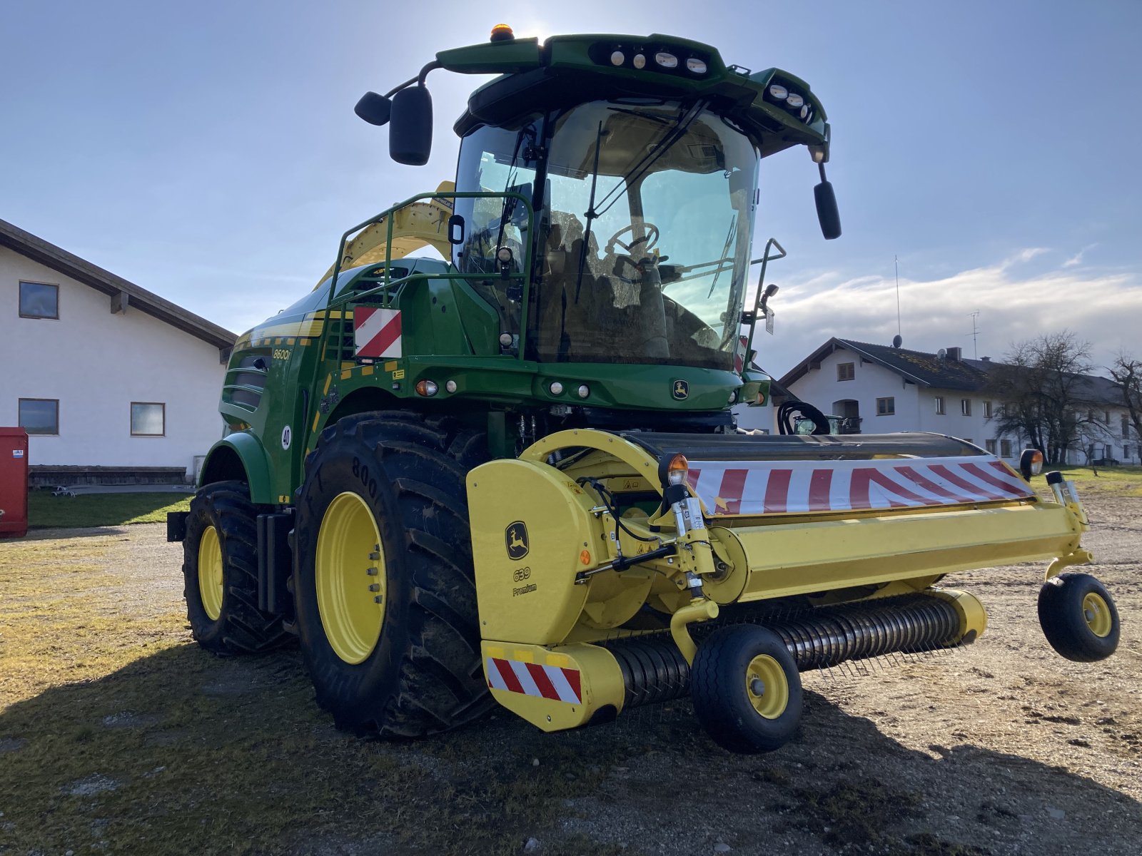 Feldhäcksler Türe ait John Deere 8600i, Gebrauchtmaschine içinde Tittmoning (resim 7)