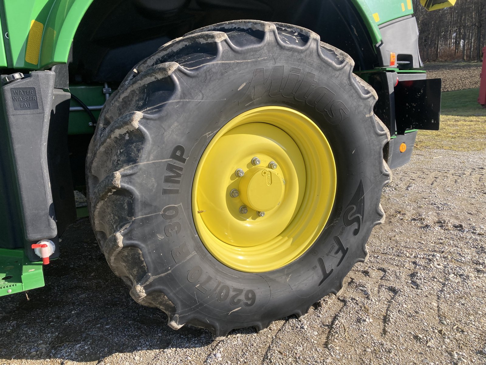 Feldhäcksler Türe ait John Deere 8600i, Gebrauchtmaschine içinde Tittmoning (resim 9)