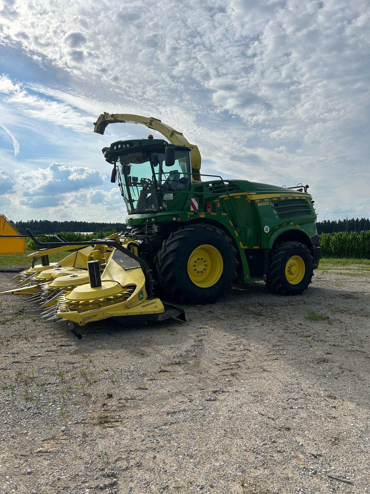 Feldhäcksler Türe ait John Deere 8600i, Gebrauchtmaschine içinde Tittmoning (resim 15)