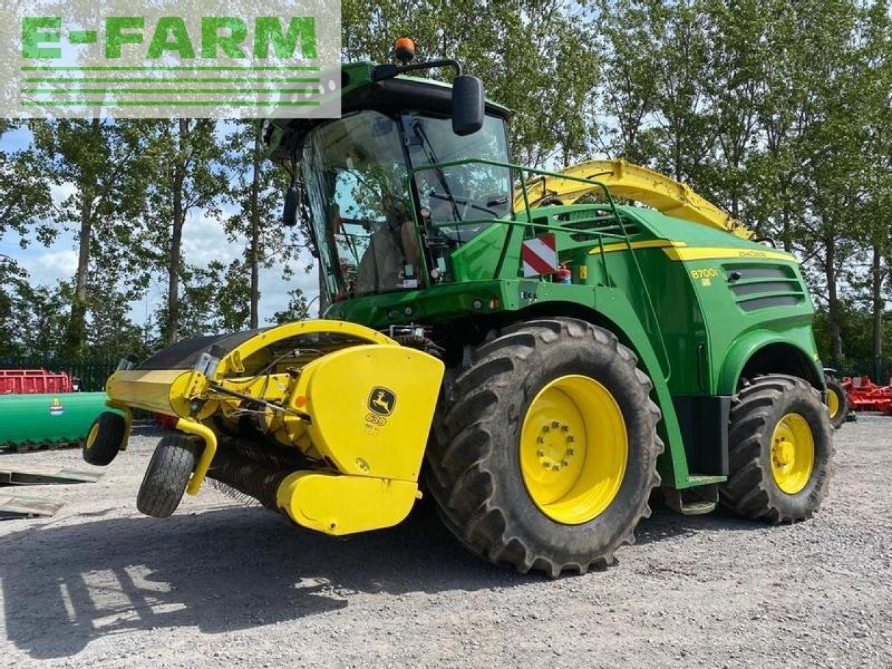 Feldhäcksler typu John Deere 8700, Gebrauchtmaschine w SHREWSBURRY (Zdjęcie 2)