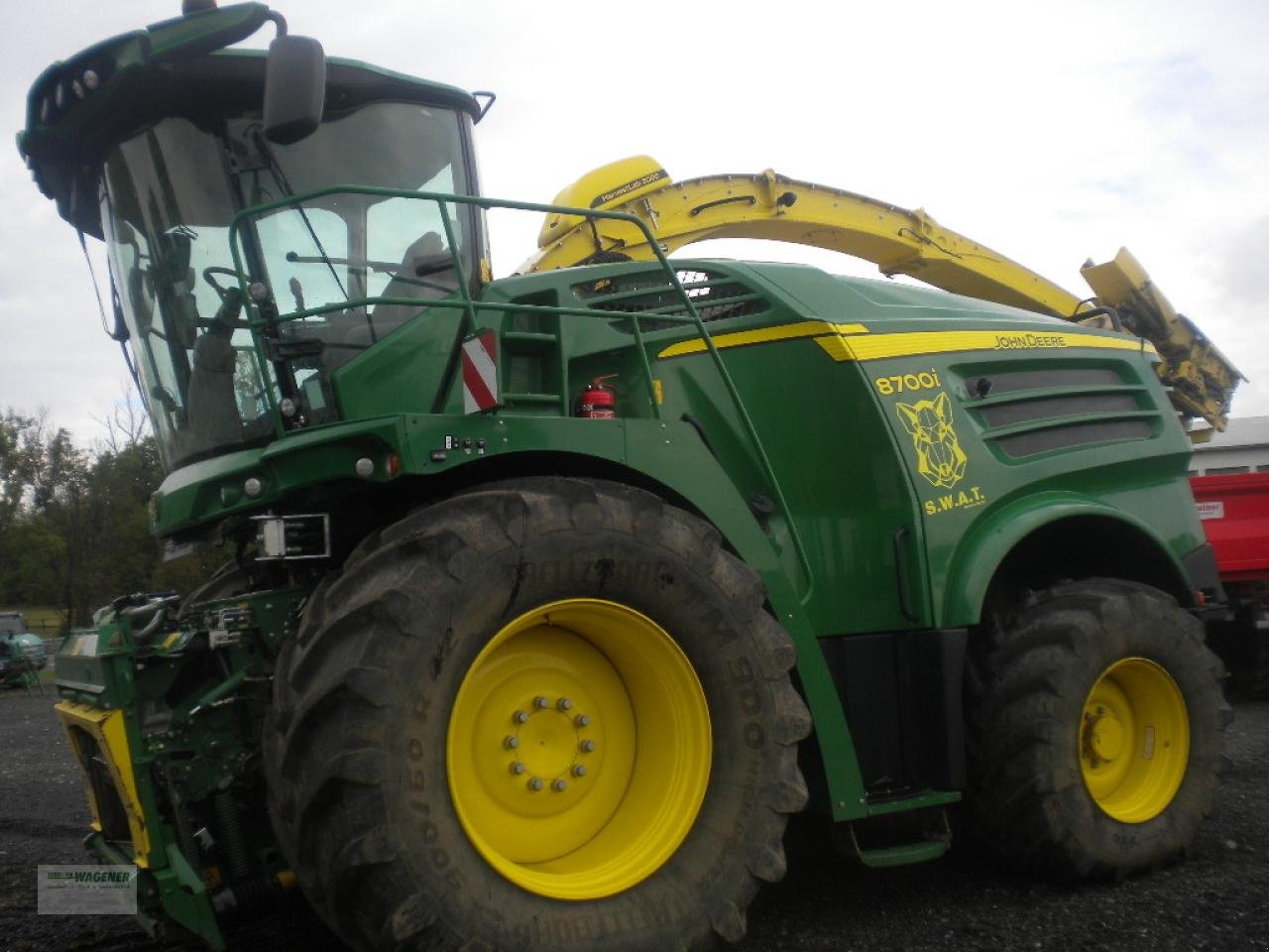 Feldhäcksler tip John Deere 8700i Kemper 639, Gebrauchtmaschine in Bad Wildungen - Wega (Poză 1)