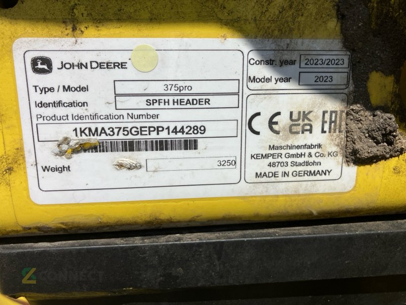 Feldhäcksler типа John Deere 9600i mit Kemper 375pro & 639 PickUp, Gebrauchtmaschine в Jahnatal (Фотография 25)