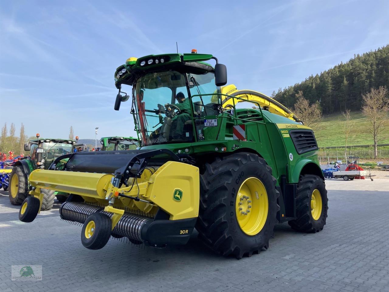 Feldhäcksler typu John Deere 9600i ProDrive, Neumaschine v Münchberg (Obrázek 1)