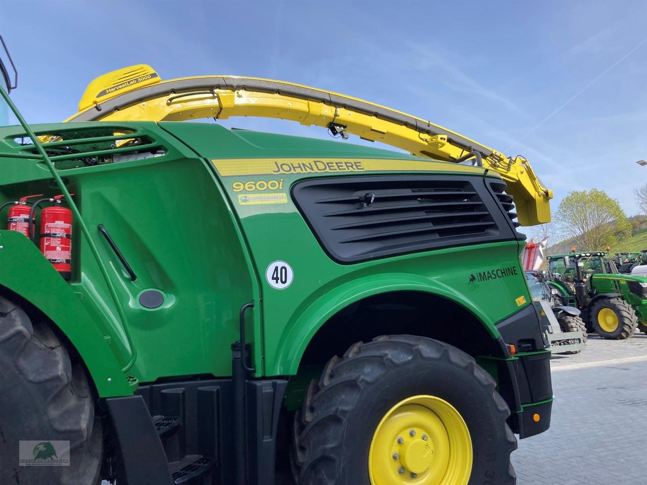 Feldhäcksler typu John Deere 9600i ProDrive, Neumaschine v Münchberg (Obrázek 3)