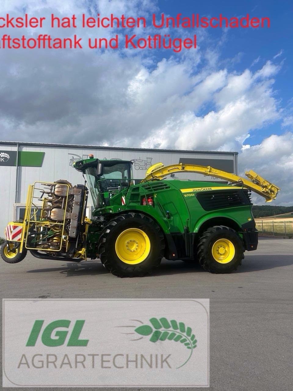 Feldhäcksler typu John Deere 9700 i, Gebrauchtmaschine v Nabburg (Obrázek 1)