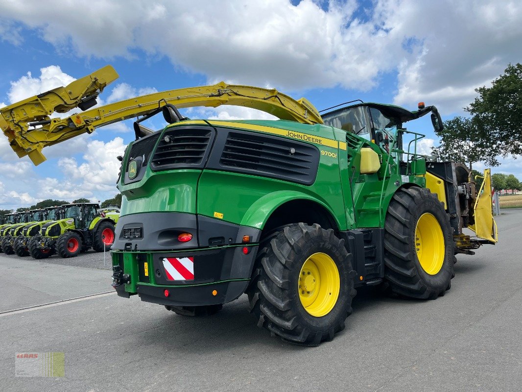 Feldhäcksler Türe ait John Deere 9700i, KEMPER 490 PLUS, NIR HarvestLab 3000, nur 1.061 h !, Gebrauchtmaschine içinde Molbergen (resim 8)