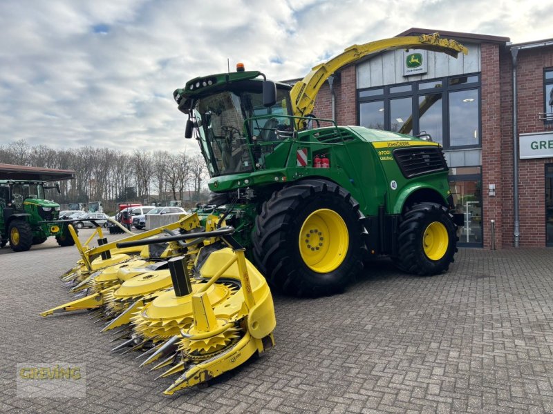 Feldhäcksler del tipo John Deere 9700i ProDrive 40 km/h inkl. Kemper 475 Plus Maisgebiss, Gebrauchtmaschine In Ahaus