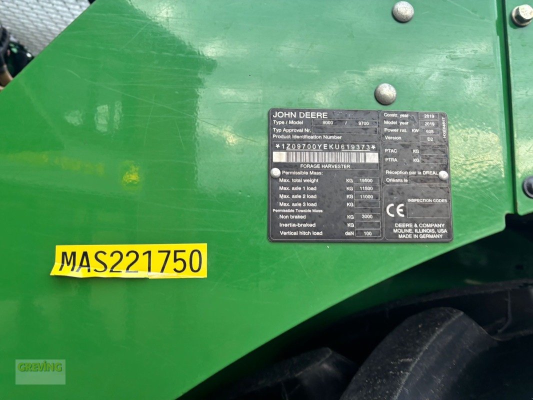 Feldhäcksler of the type John Deere 9700i ProDrive 40 km/h, Gebrauchtmaschine in Ahaus (Picture 14)