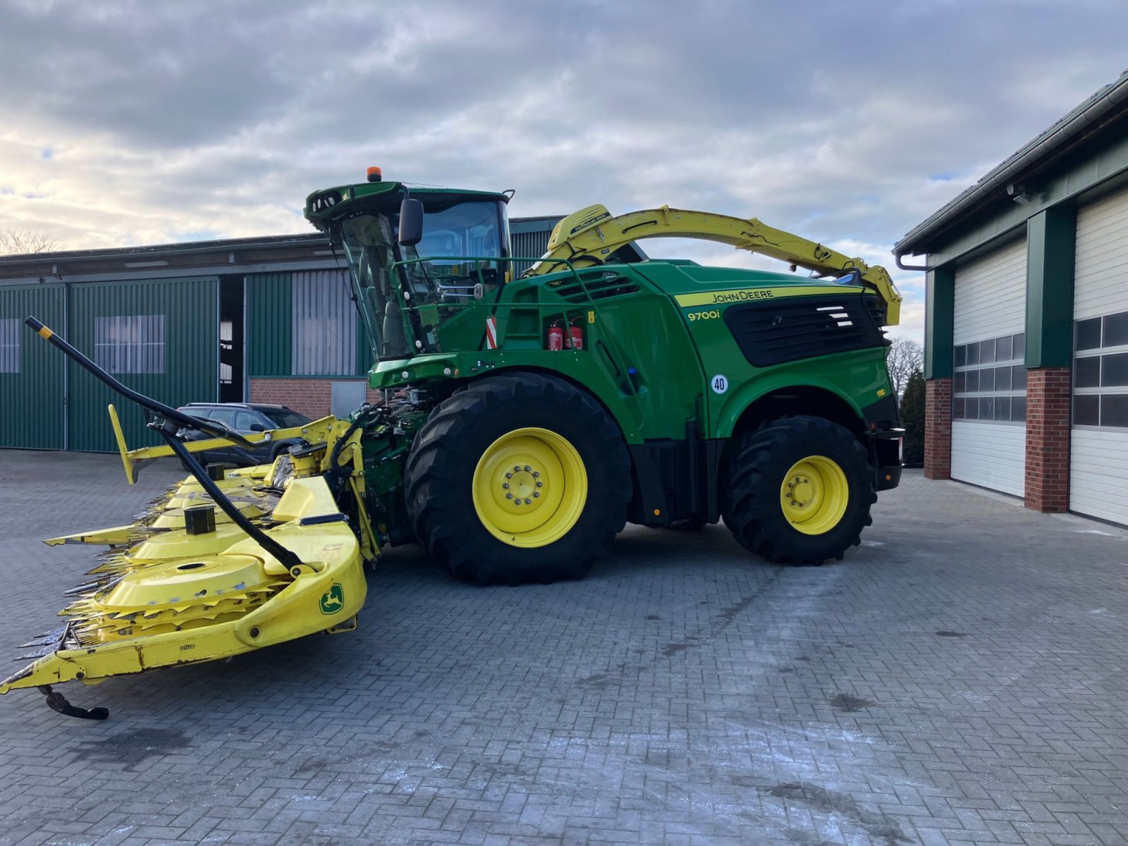 Feldhäcksler типа John Deere 9700i  ProDrive 40km/h, Gebrauchtmaschine в Heiden (Фотография 3)
