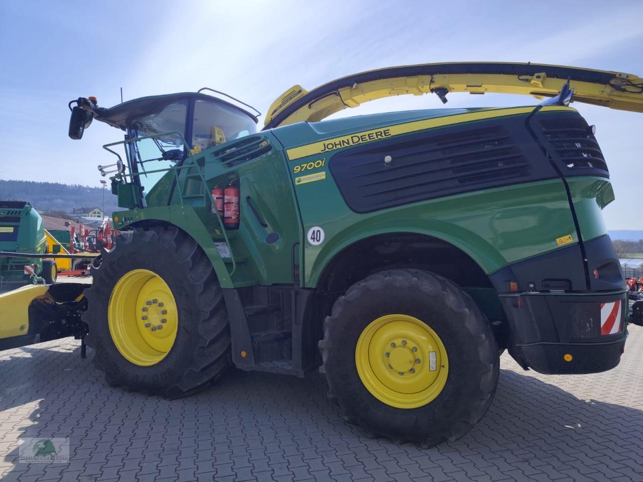 Feldhäcksler des Typs John Deere 9700i ProDrive, Gebrauchtmaschine in Plauen (Bild 2)