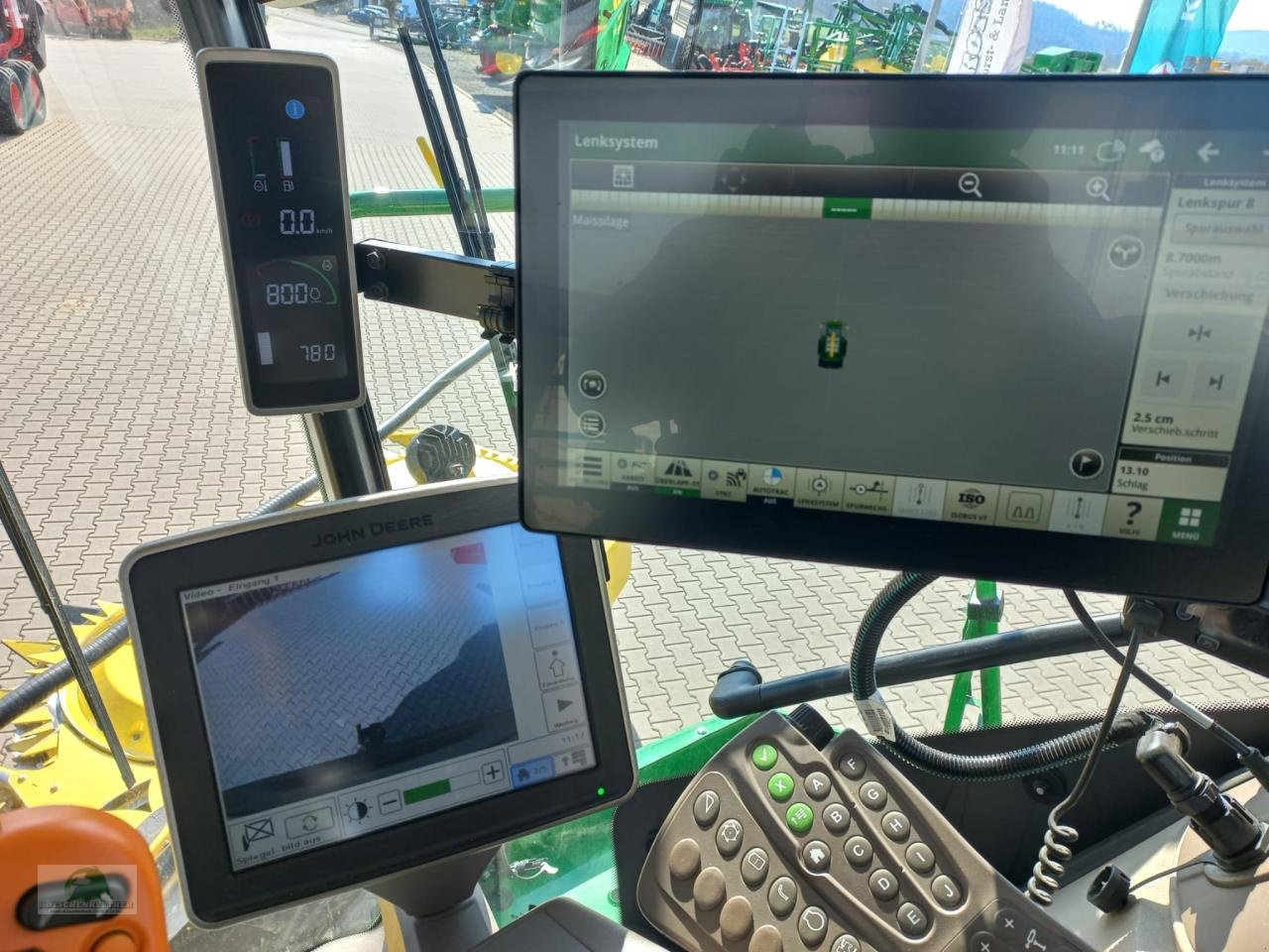 Feldhäcksler des Typs John Deere 9700i ProDrive, Gebrauchtmaschine in Plauen (Bild 12)