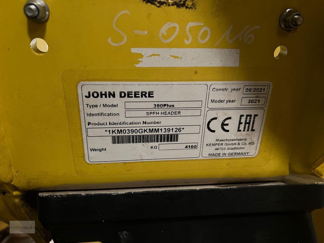 Feldhäcksler des Typs John Deere 9700i, Gebrauchtmaschine in Prenzlau (Bild 20)