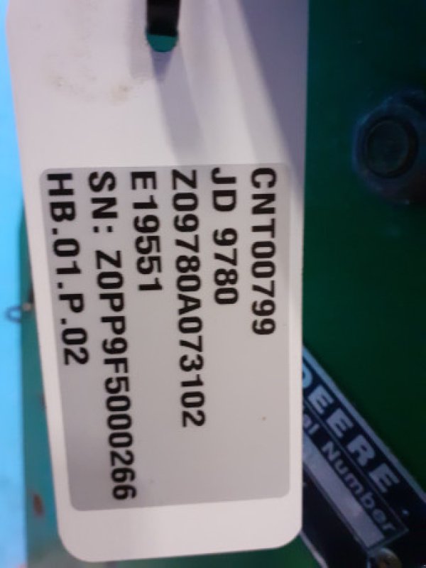 Feldhäcksler typu John Deere 9780CTS, Gebrauchtmaschine v Hemmet (Obrázek 15)