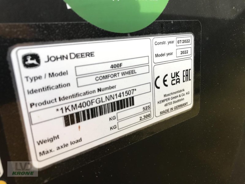 Feldhäcksler des Typs John Deere 9800, Gebrauchtmaschine in Spelle (Bild 13)