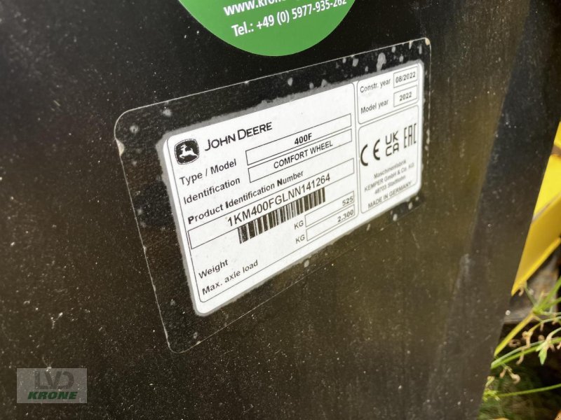 Feldhäcksler des Typs John Deere 9900i, Gebrauchtmaschine in Spelle (Bild 17)