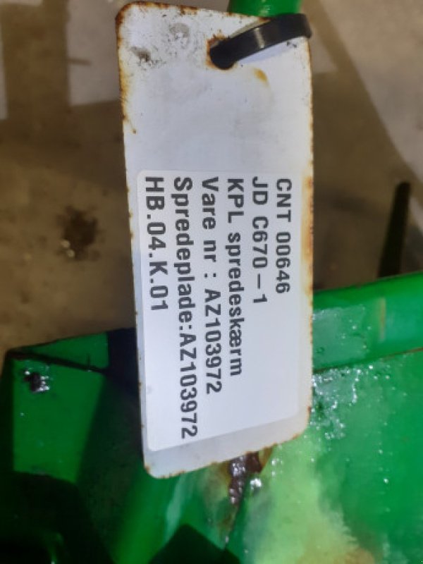Feldhäcksler του τύπου John Deere C670, Gebrauchtmaschine σε Hemmet (Φωτογραφία 12)