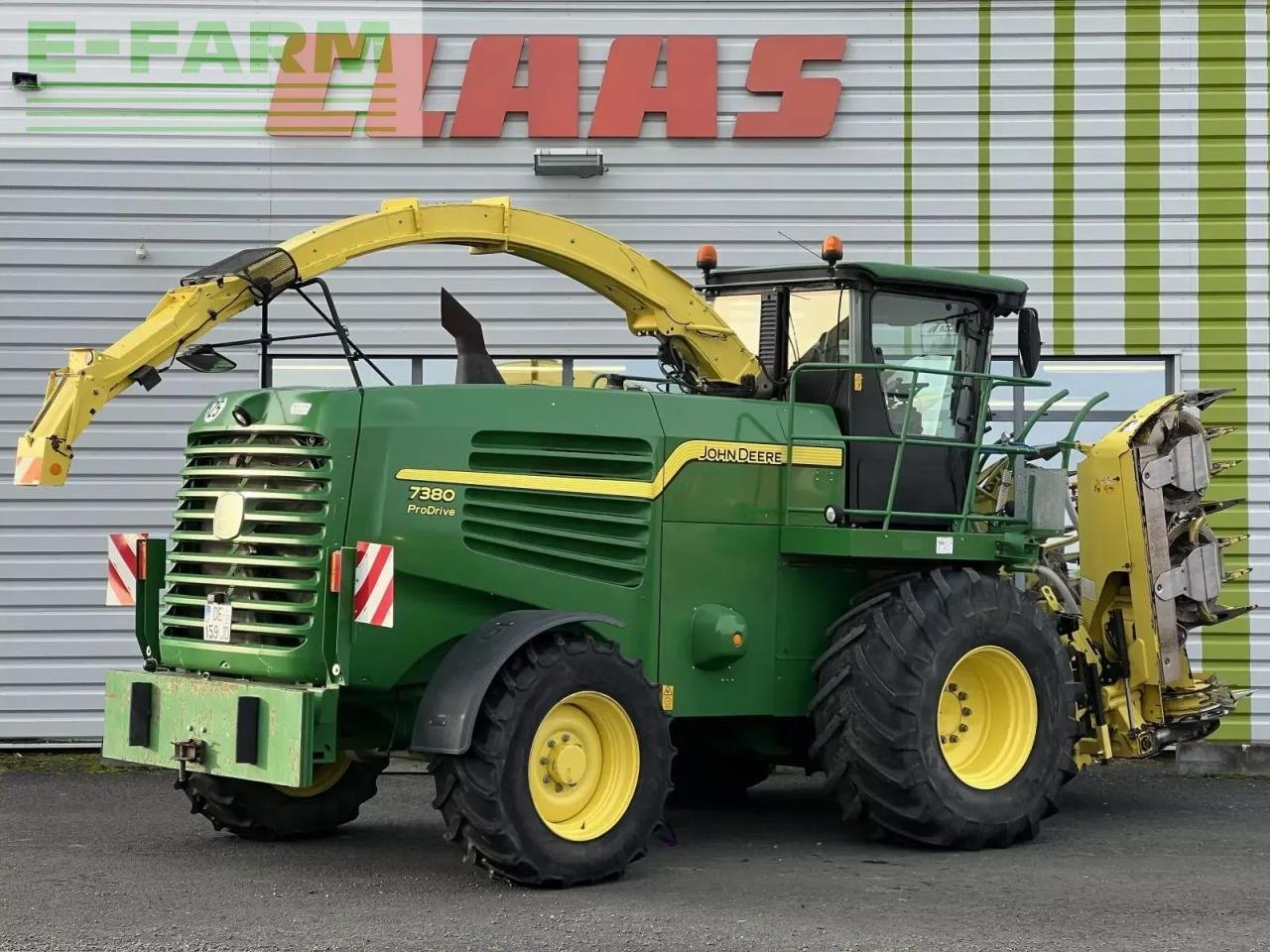 Feldhäcksler tip John Deere ensileuse j-d 7380, Gebrauchtmaschine in SAULZET (Poză 3)