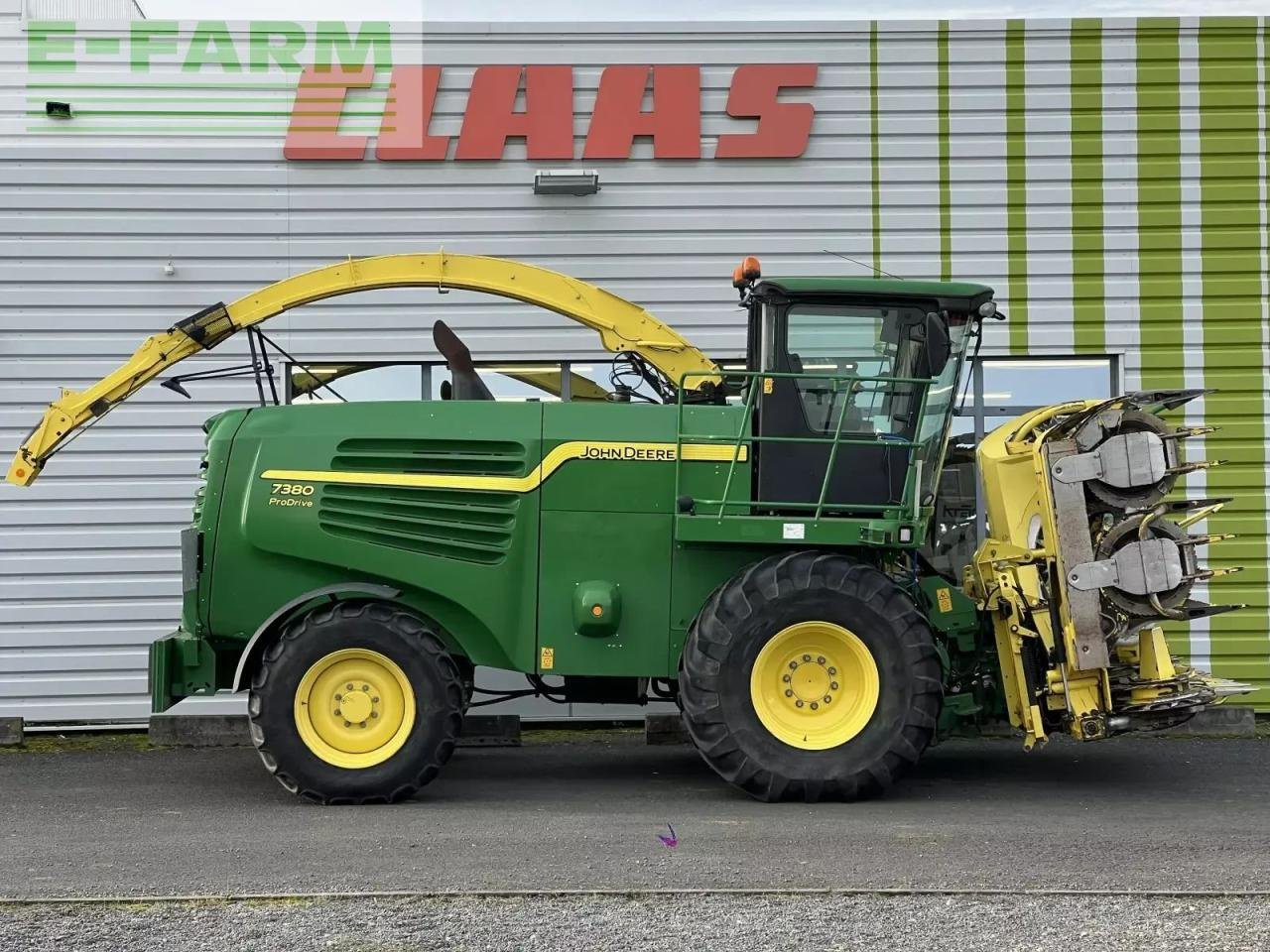 Feldhäcksler du type John Deere ensileuse j-d 7380, Gebrauchtmaschine en SAULZET (Photo 2)