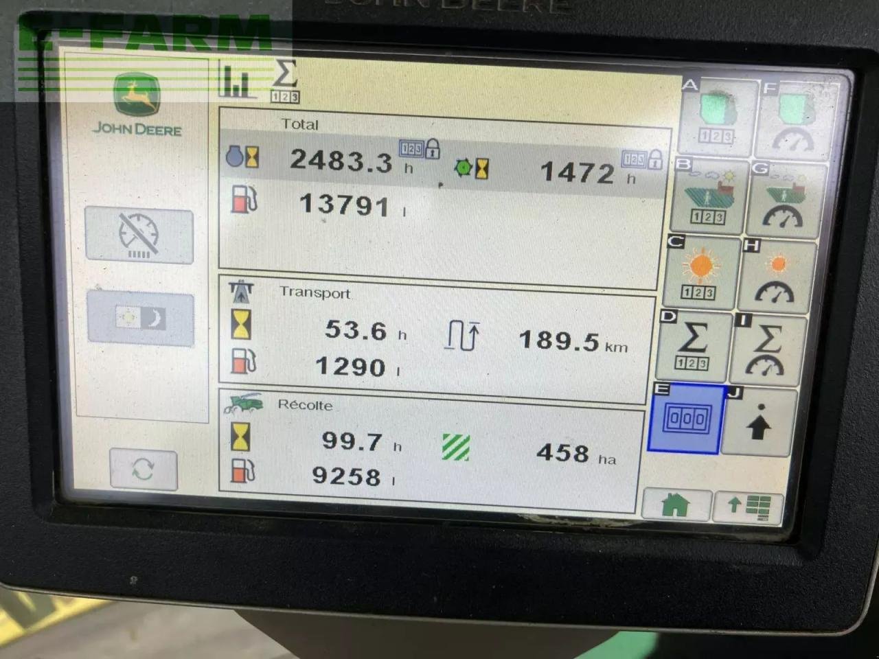 Feldhäcksler typu John Deere ensileuse jd 8500 4rm, Gebrauchtmaschine v PLOUIGNEAU (Obrázek 5)