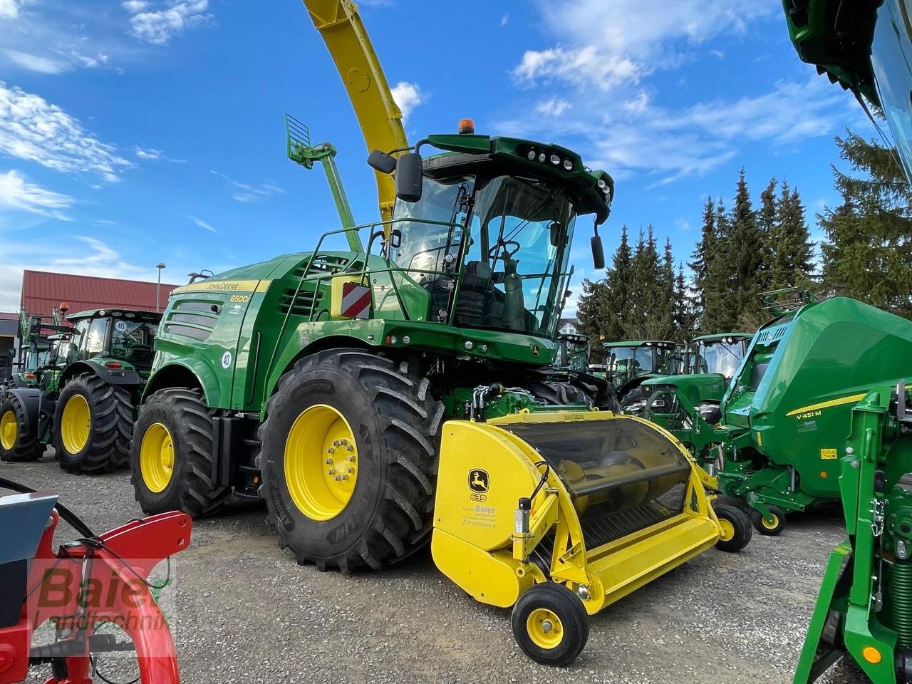 Feldhäcksler typu John Deere JD 8500, Gebrauchtmaschine v OBERNDORF-HOCHMOESSINGEN (Obrázok 2)