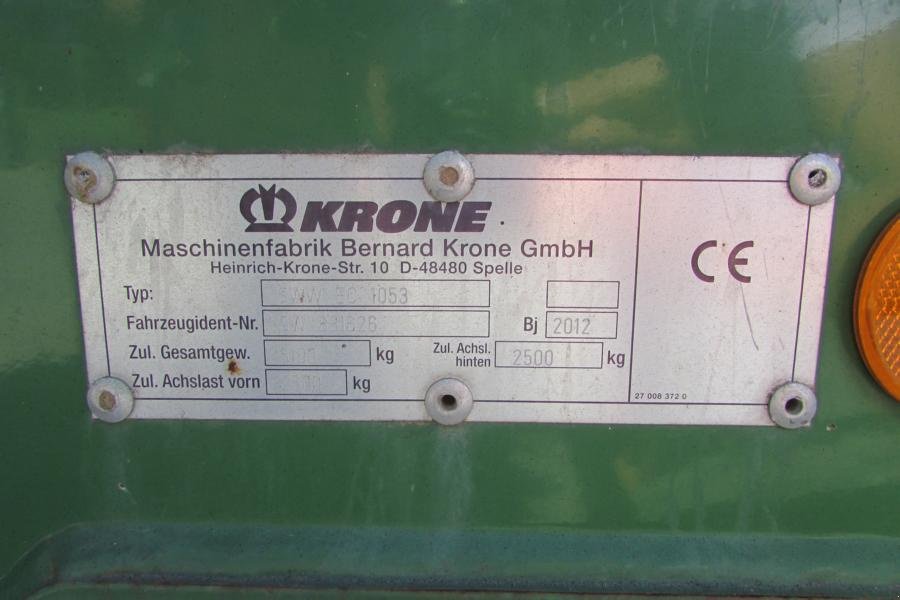 Feldhäcksler des Typs Krone Big X 1000, Gebrauchtmaschine in Regensburg (Bild 13)