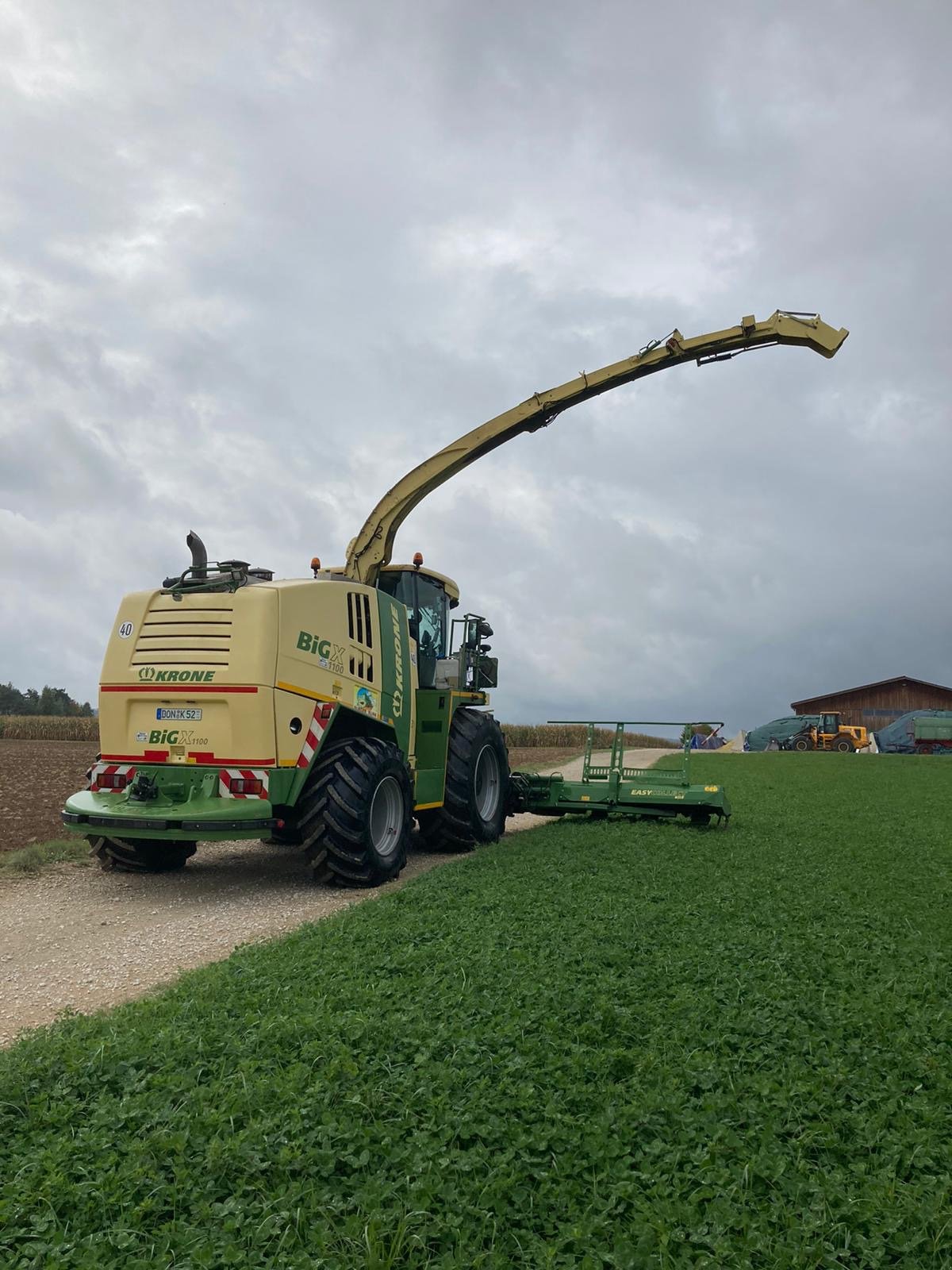 Feldhäcksler типа Krone Big X 1100, Gebrauchtmaschine в Nördlingen (Фотография 3)