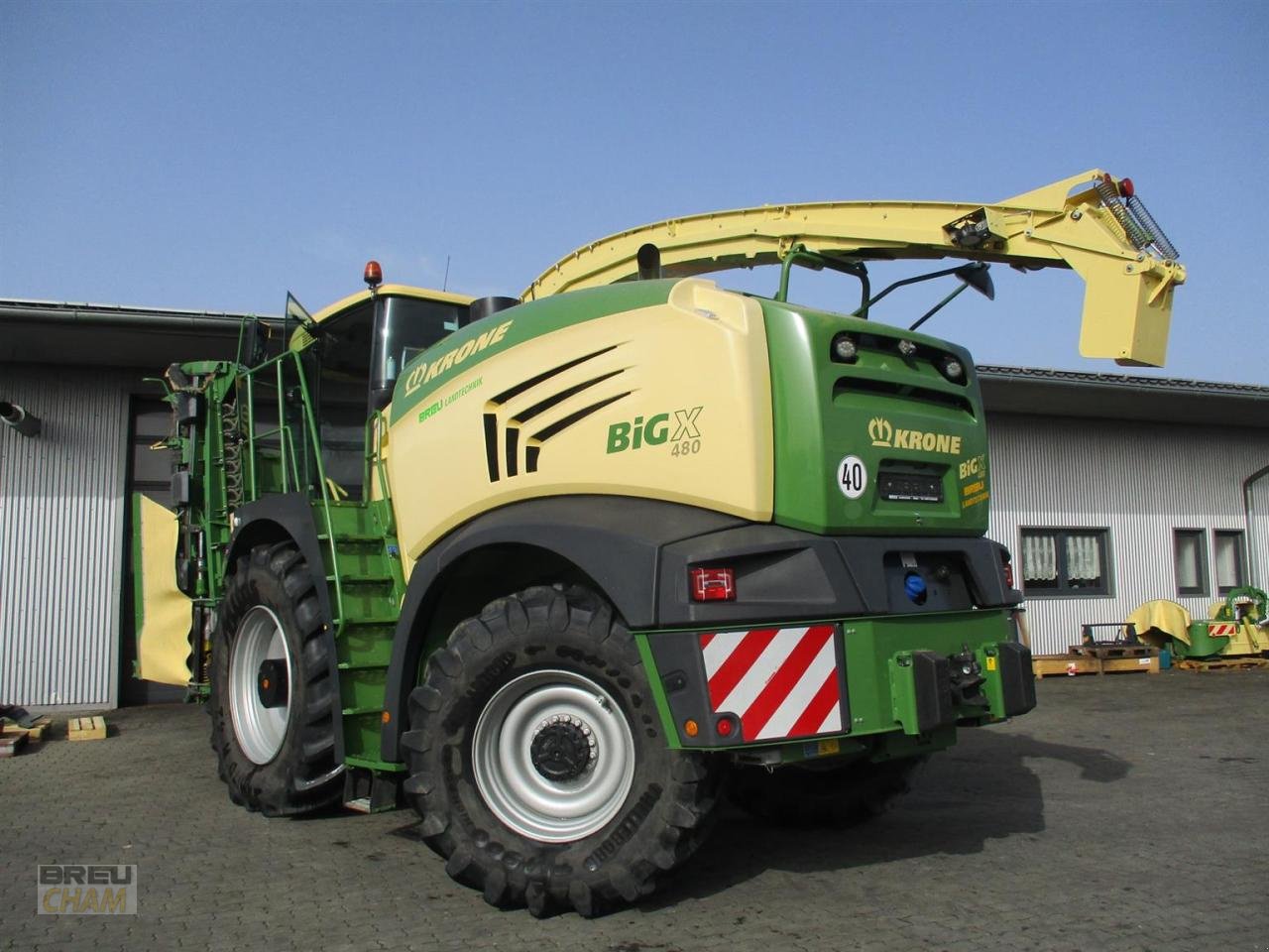 Feldhäcksler типа Krone Big X 480, Gebrauchtmaschine в Cham (Фотография 4)