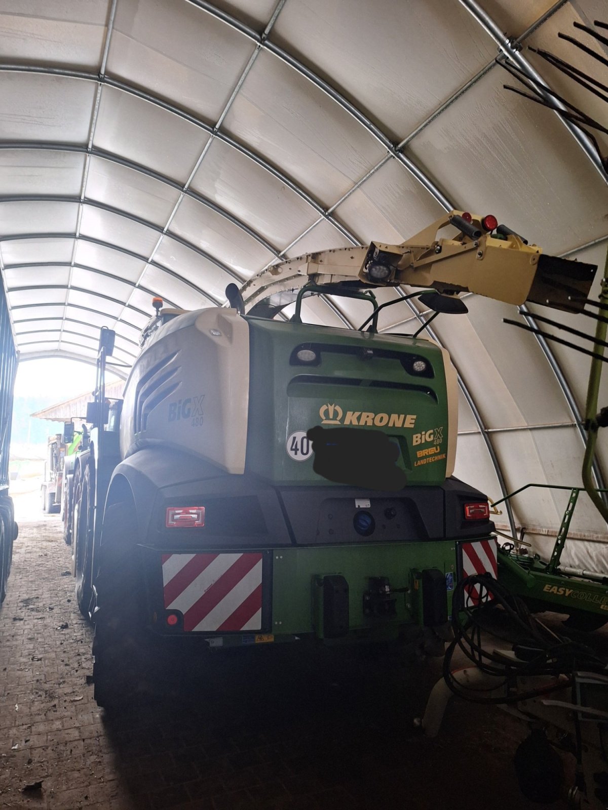 Feldhäcksler of the type Krone Big X 480, Gebrauchtmaschine in Falkenstein (Picture 2)