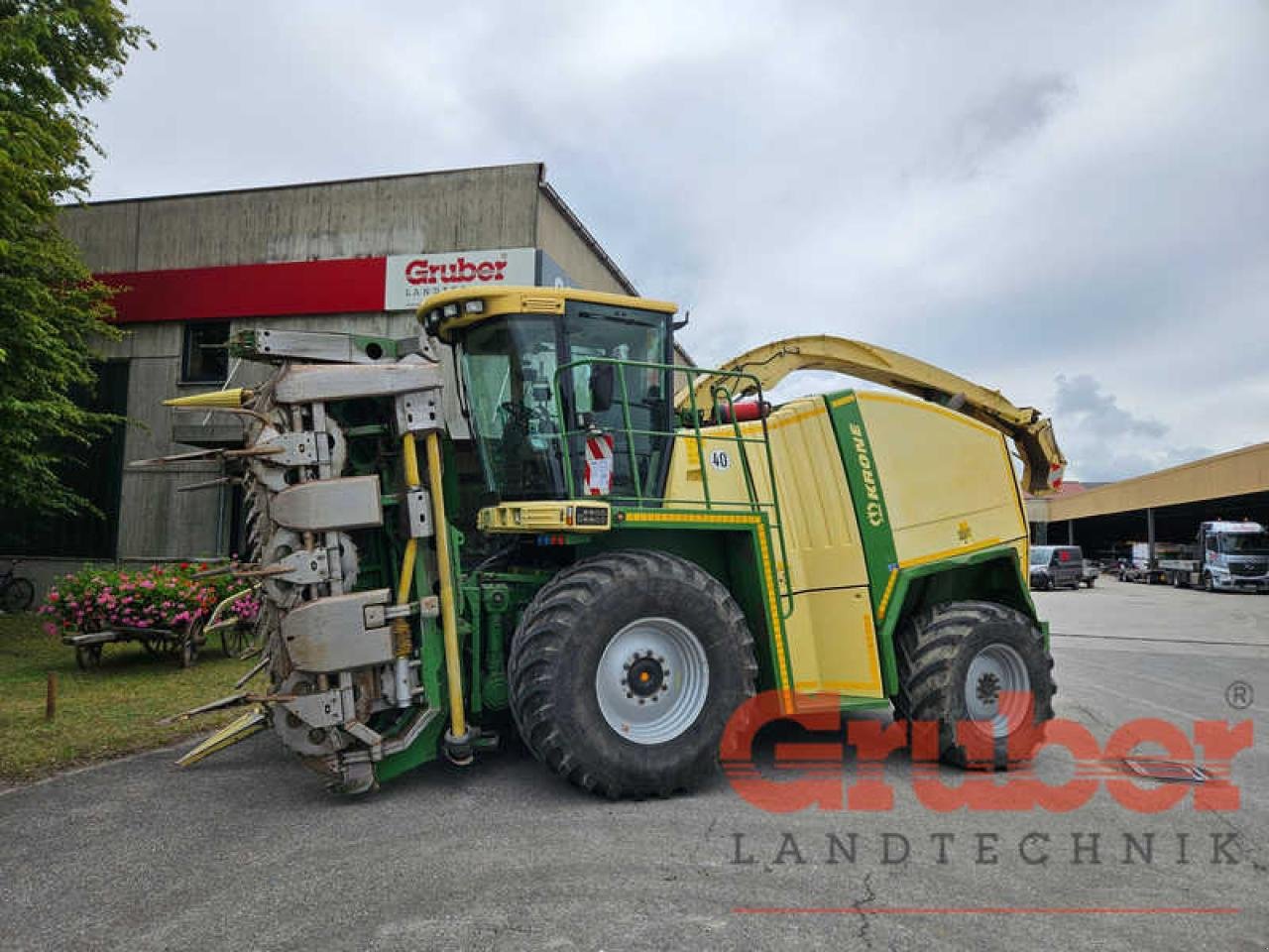 Feldhäcksler des Typs Krone Big X 500 Allrad, Gebrauchtmaschine in Ampfing (Bild 1)