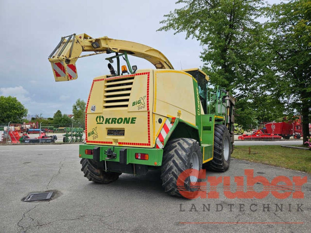 Feldhäcksler des Typs Krone Big X 500 Allrad, Gebrauchtmaschine in Ampfing (Bild 4)