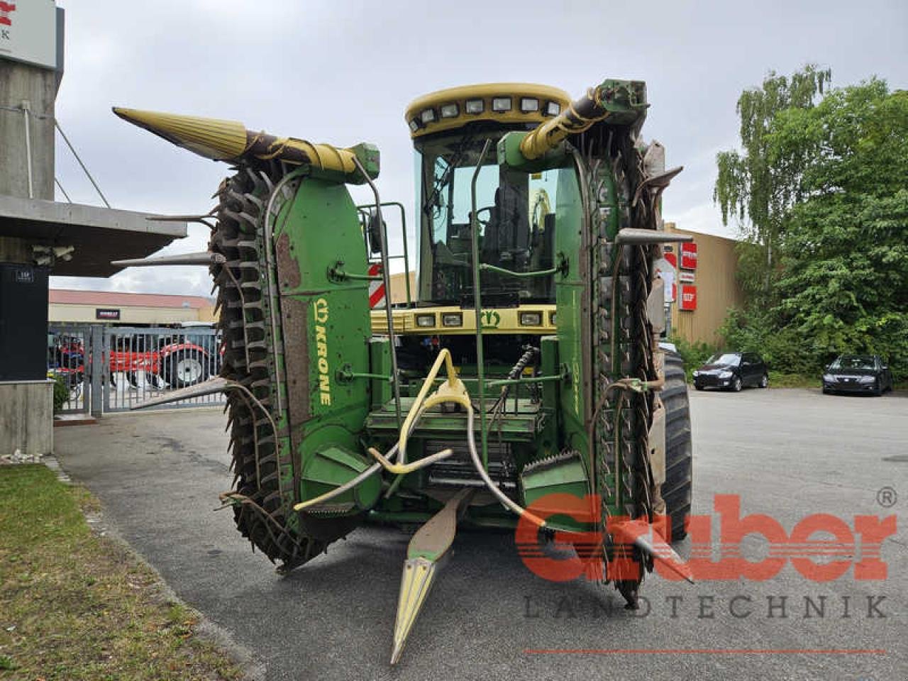 Feldhäcksler des Typs Krone Big X 500 Allrad, Gebrauchtmaschine in Ampfing (Bild 10)