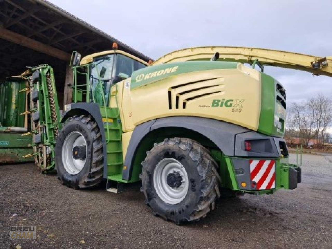 Feldhäcksler des Typs Krone Big X 580, Gebrauchtmaschine in Cham (Bild 3)