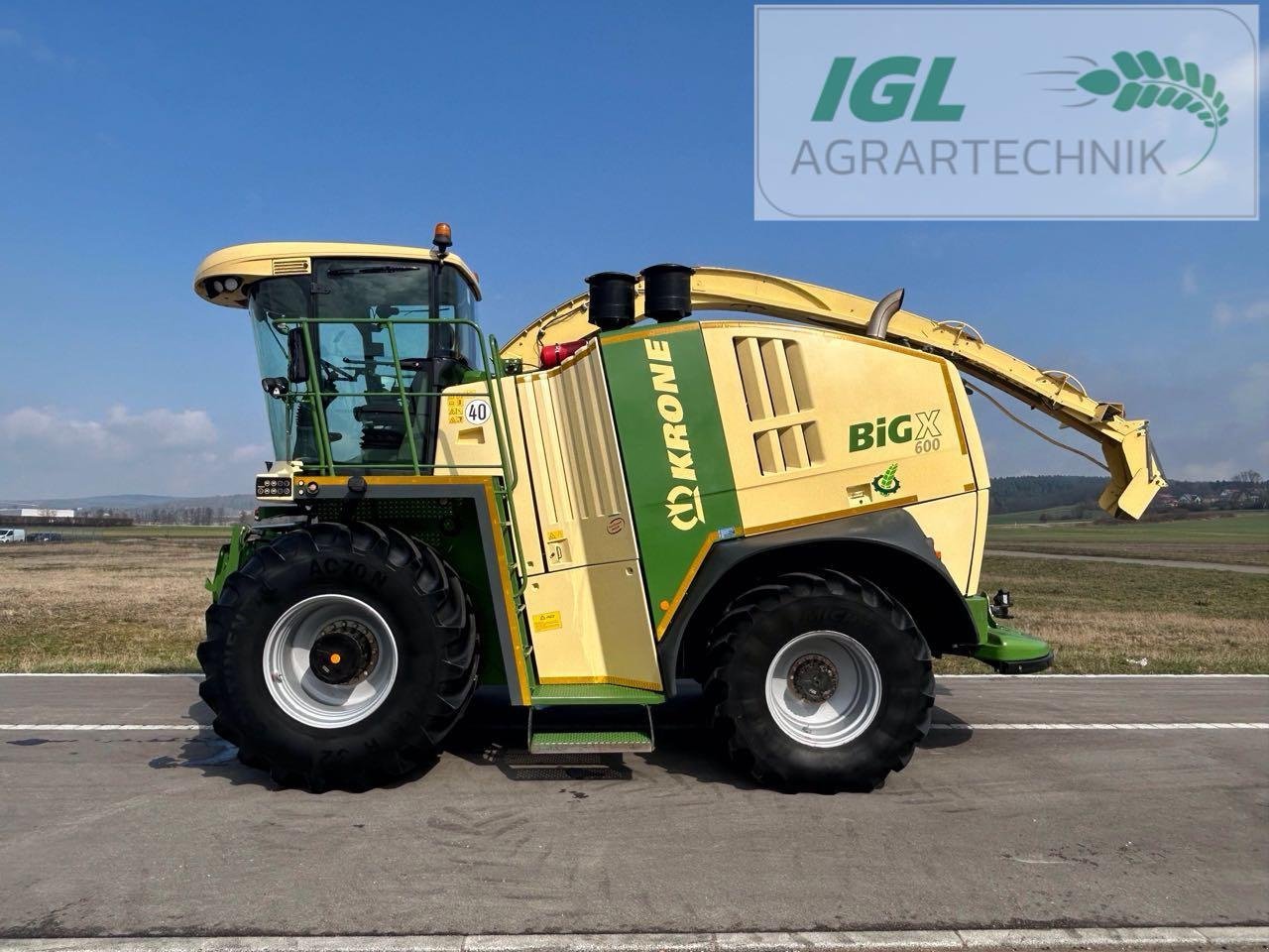 Feldhäcksler typu Krone BiG X 600 I, Gebrauchtmaschine v Nabburg (Obrázek 2)