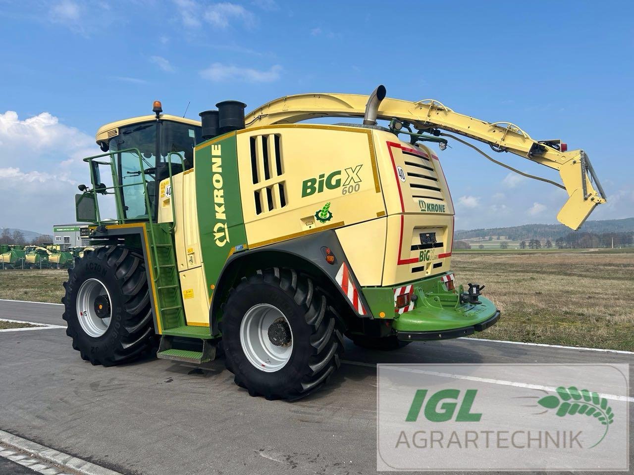 Feldhäcksler typu Krone BiG X 600 I, Gebrauchtmaschine v Nabburg (Obrázek 3)