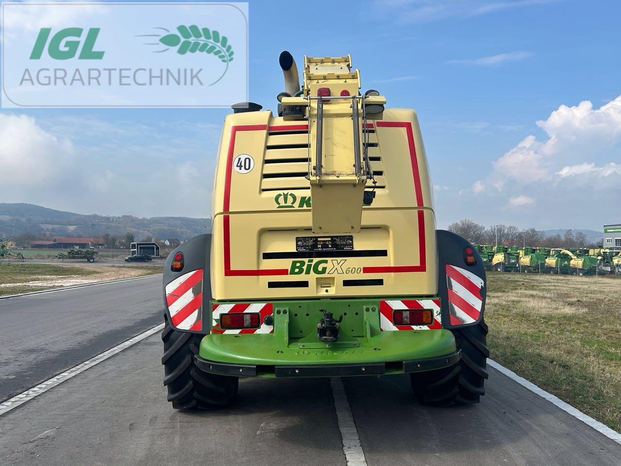 Feldhäcksler typu Krone BiG X 600 I, Gebrauchtmaschine v Nabburg (Obrázek 4)