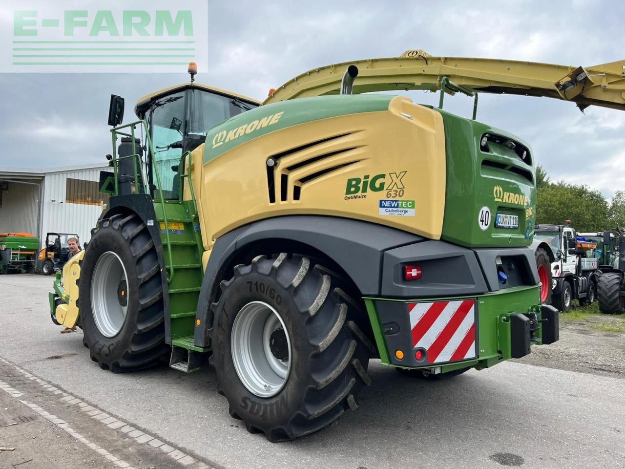 Feldhäcksler tip Krone Big X 630, Gebrauchtmaschine in KEHDINGBRUCH (Poză 7)