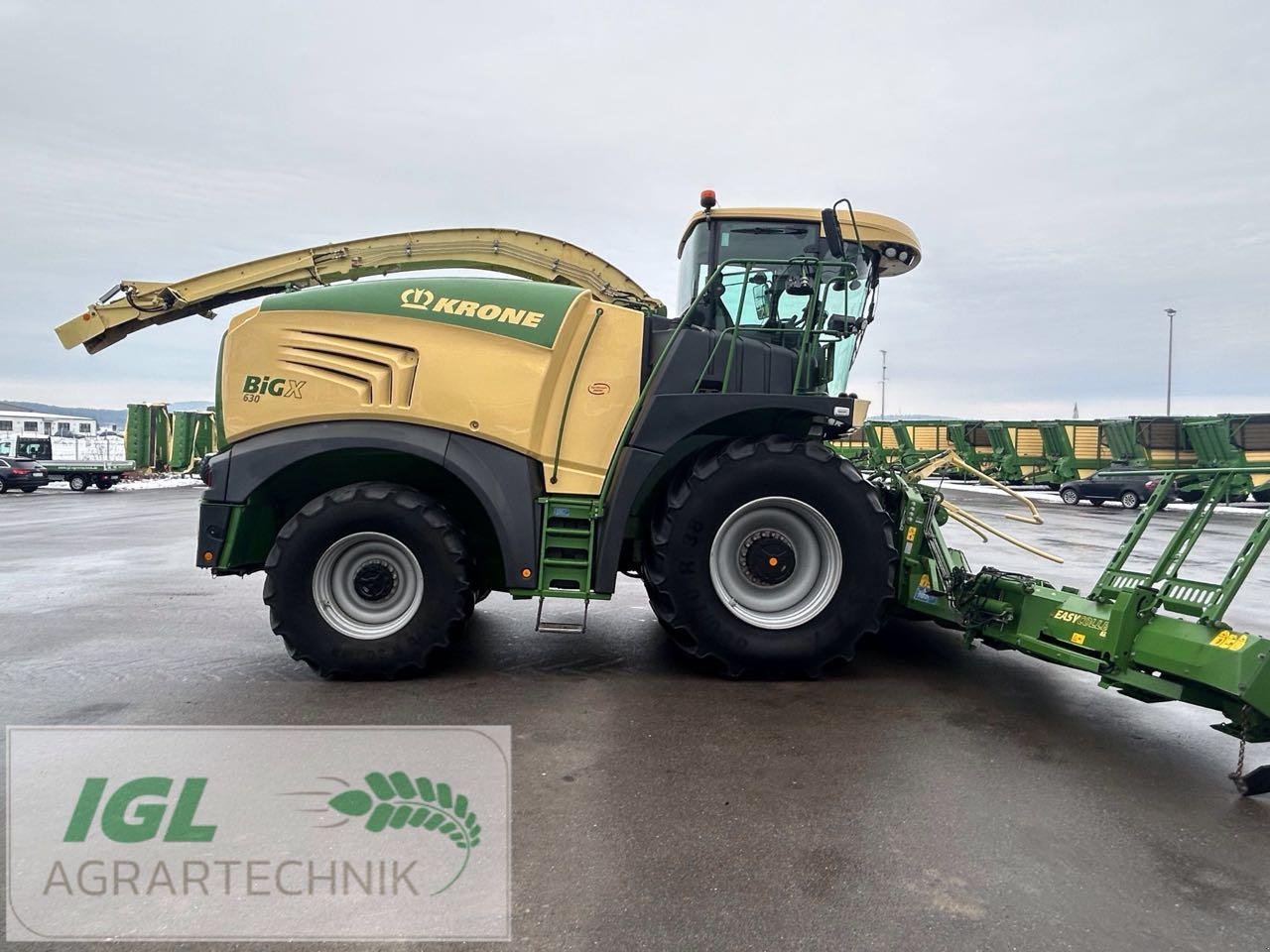 Feldhäcksler van het type Krone BiG X 630, Gebrauchtmaschine in Nabburg (Foto 3)