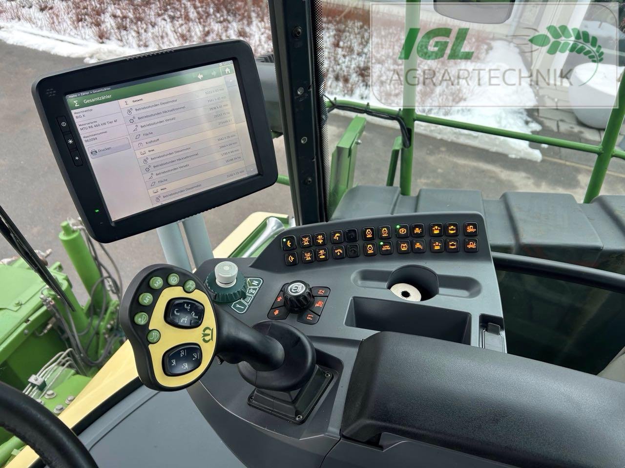 Feldhäcksler van het type Krone BiG X 630, Gebrauchtmaschine in Nabburg (Foto 9)