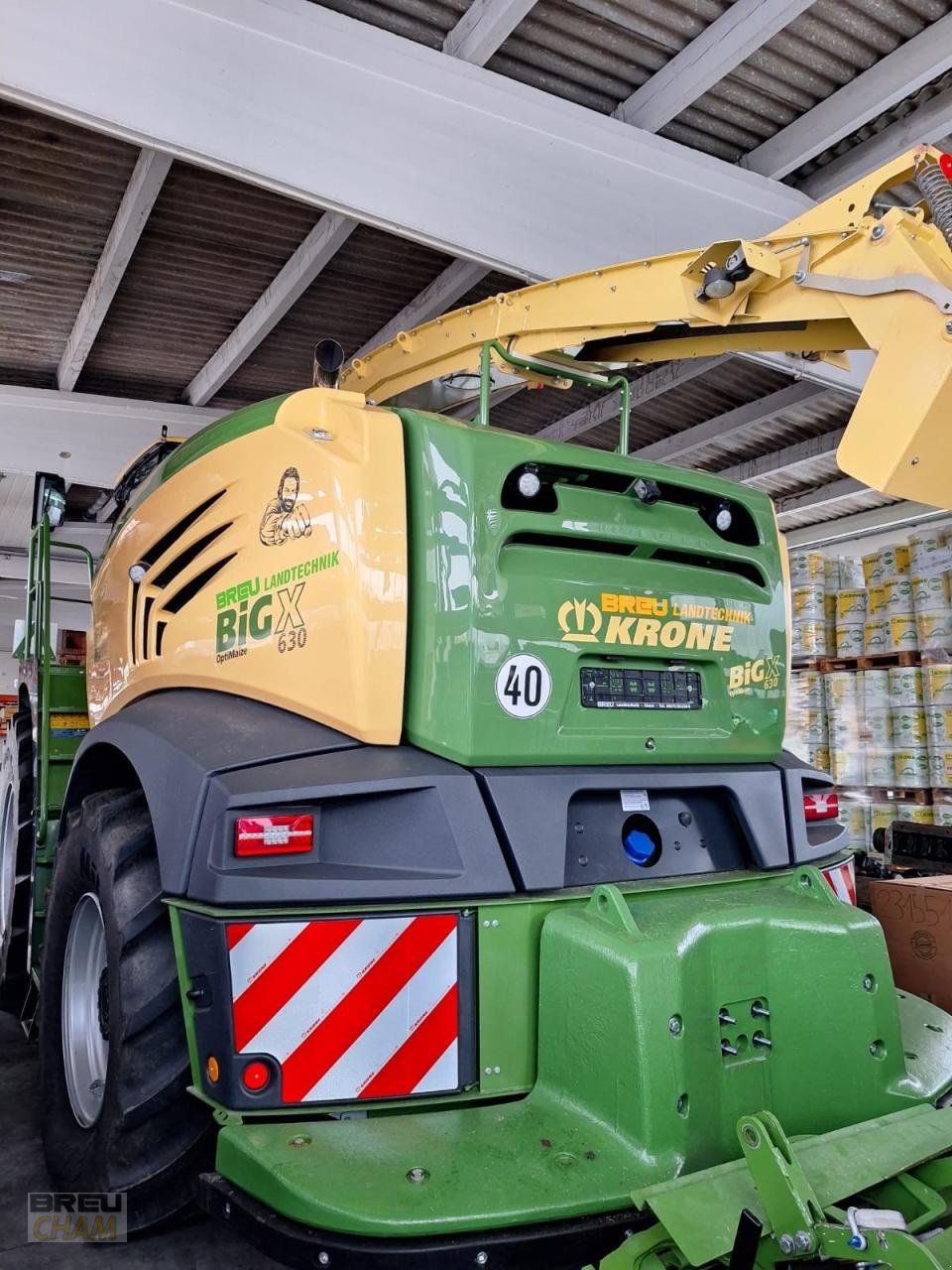 Feldhäcksler a típus Krone Big X 630, Neumaschine ekkor: Cham (Kép 4)