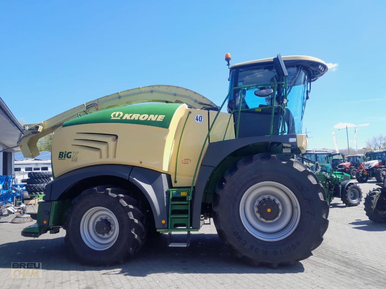Feldhäcksler des Typs Krone Big X 630, Neumaschine in Cham (Bild 4)