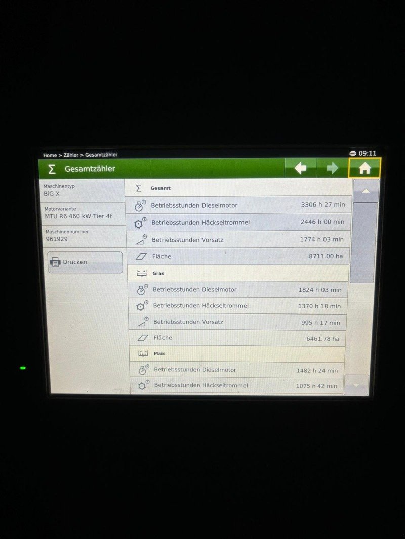 Feldhäcksler типа Krone Big X 630, Gebrauchtmaschine в Plau am See / OT Klebe (Фотография 9)