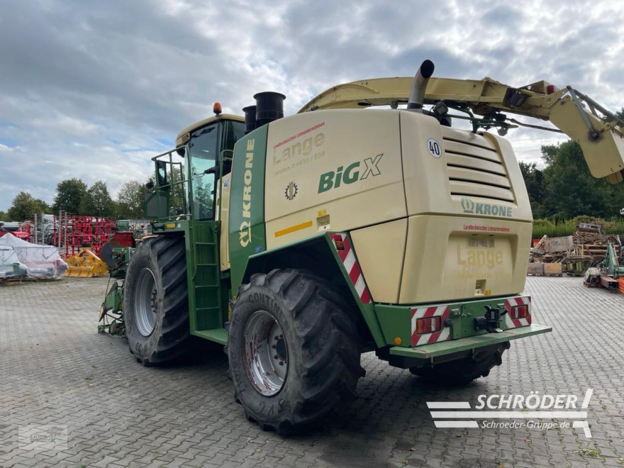 Feldhäcksler Türe ait Krone BIG X 700 + EASYCOLLECT 903 + EASYFLOW, Gebrauchtmaschine içinde Westerstede (resim 4)