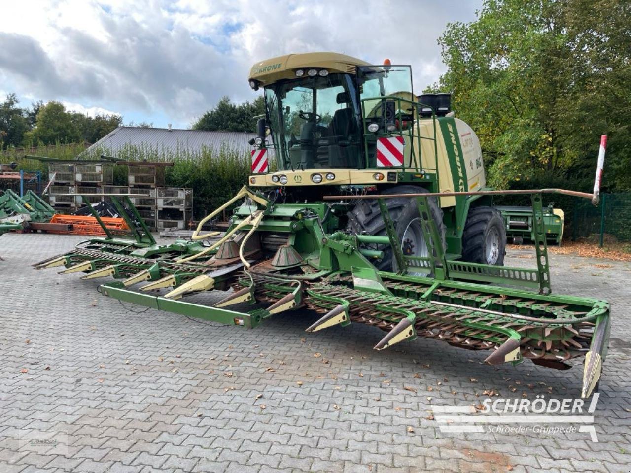 Feldhäcksler Türe ait Krone BIG X 700 + EASYCOLLECT 903 + EASYFLOW, Gebrauchtmaschine içinde Westerstede (resim 11)