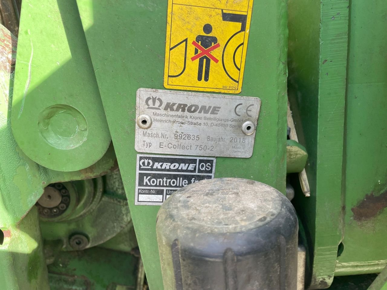 Feldhäcksler tip Krone Big X 700, Gebrauchtmaschine in Vriezenveen (Poză 10)