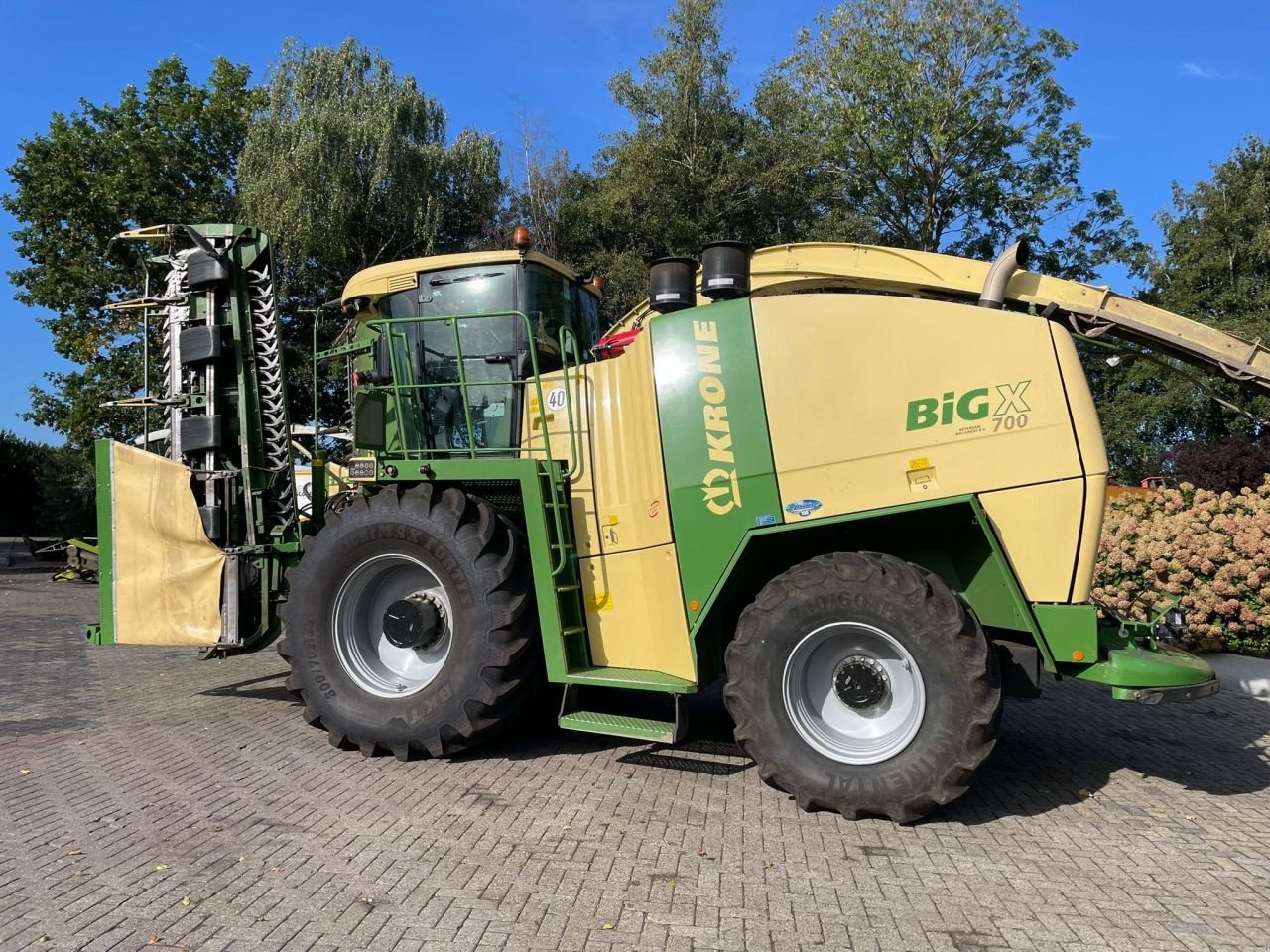 Feldhäcksler tip Krone Big X 700, Gebrauchtmaschine in Vriezenveen (Poză 3)