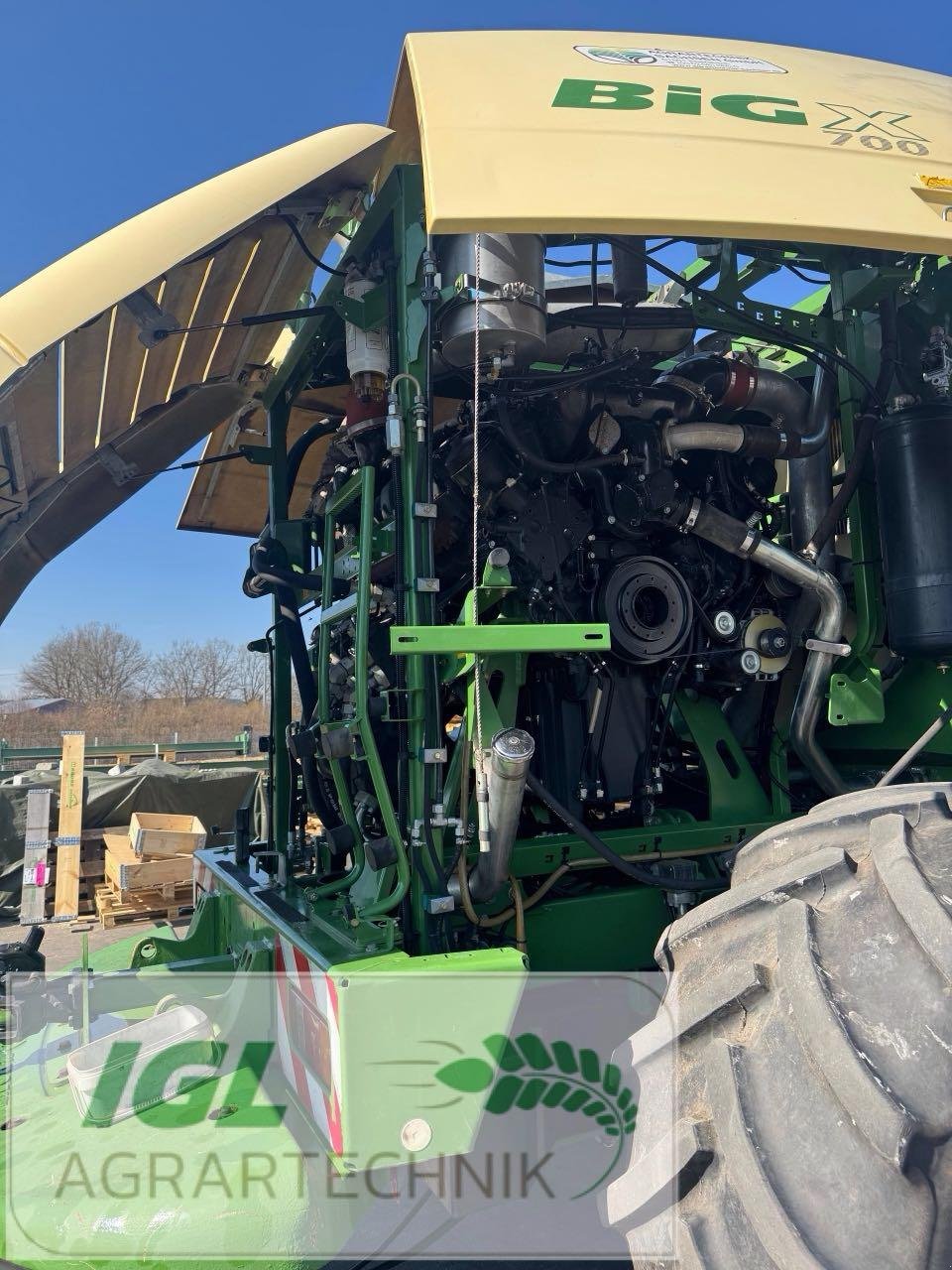 Feldhäcksler tip Krone BiG X 700, Gebrauchtmaschine in Nabburg (Poză 10)