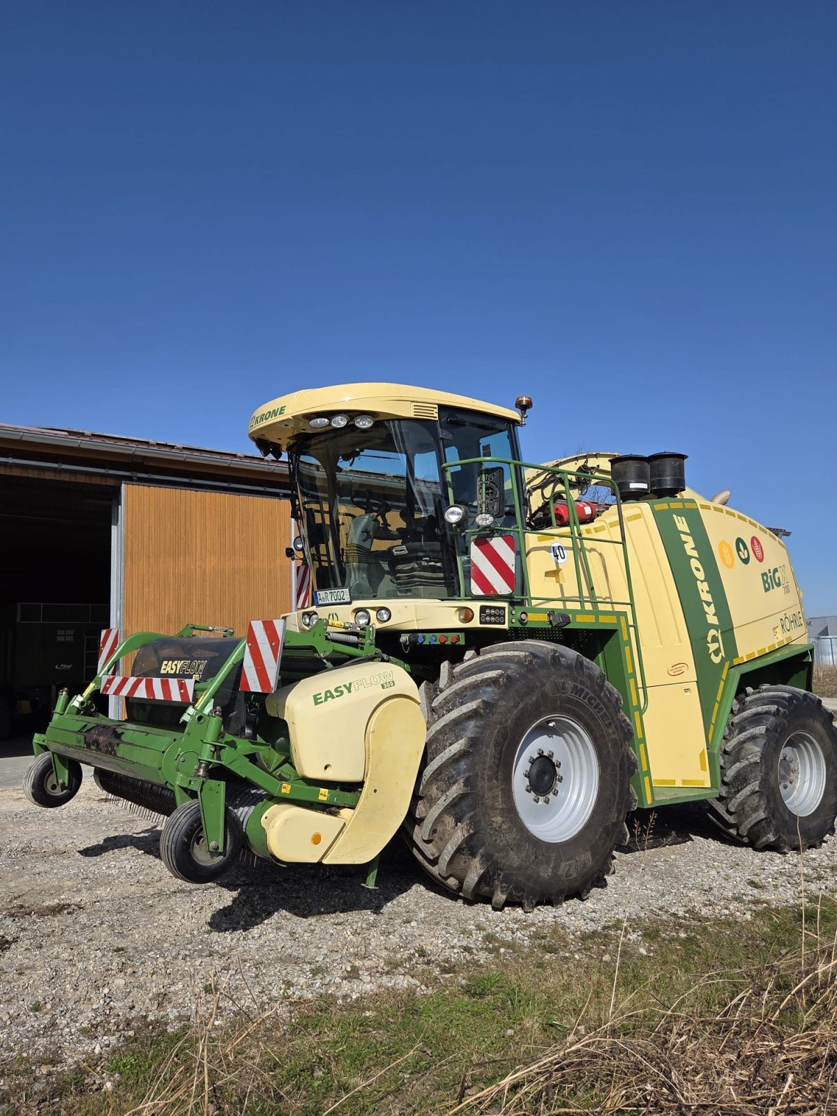 Feldhäcksler типа Krone Big X 700, Gebrauchtmaschine в Friedberg-Derching (Фотография 1)
