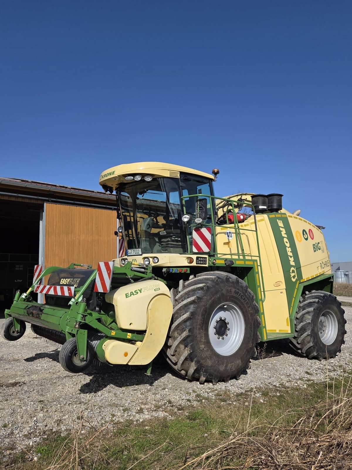 Feldhäcksler типа Krone Big X 700, Gebrauchtmaschine в Friedberg-Derching (Фотография 4)